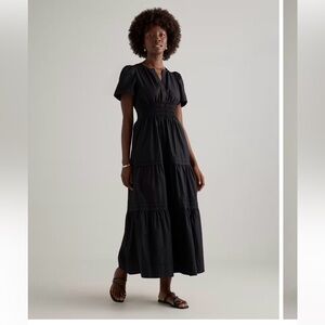 Quince 100% Organic Cotton Tiered Maxi Dress, NWT, Various
